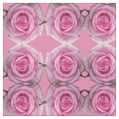 Rose Stoffe rosa Rosengewebe Baumwolle oder Polste (Nahaufnahme)