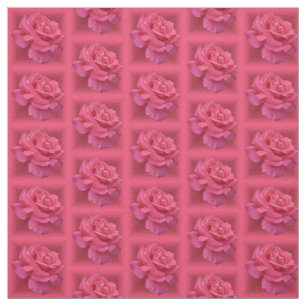 Rose Stoffe rosa Rosengewebe Baumwolle oder Polste