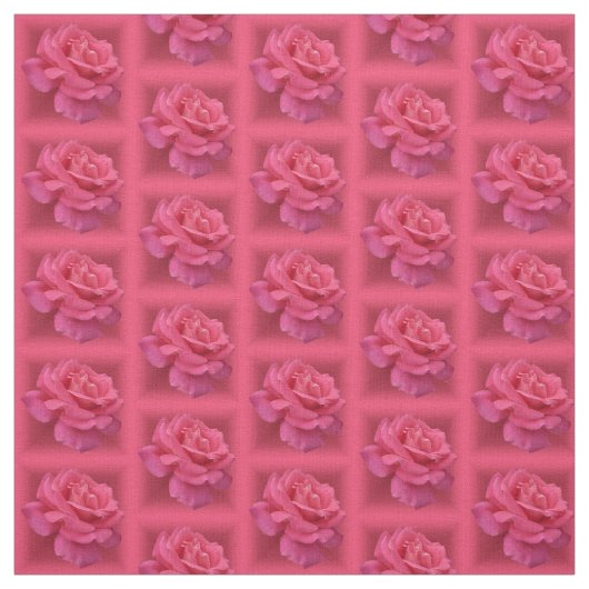 Rose Stoffe rosa Rosengewebe Baumwolle oder Polste (Muster)