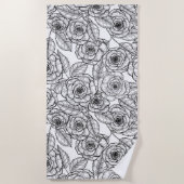 Rose Strandtuch (Vorderseite)