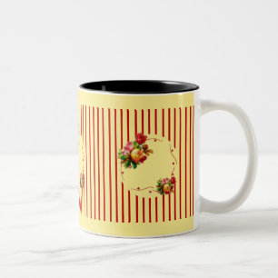 Rose Stripe Tasse