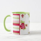 Rose Stripe Tasse (Links)
