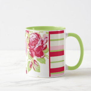 Rose Stripe Tasse