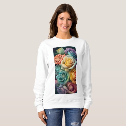 Rose Sweatshirt (Vorne ganz)