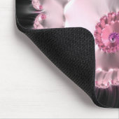 Rose Swirl Crystal Fraktal Mousepad (Ecke)