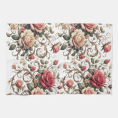 Rose Symphony Geschirrtuch (Horizontal)