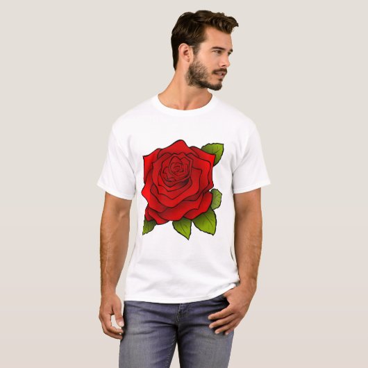 Rose T-Shirt (Vorne ganz)