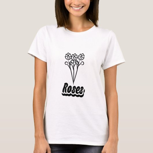Rose T - Shirt (Vorderseite)