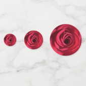 Rose Table Confetti Konfetti (Vorderseiten)