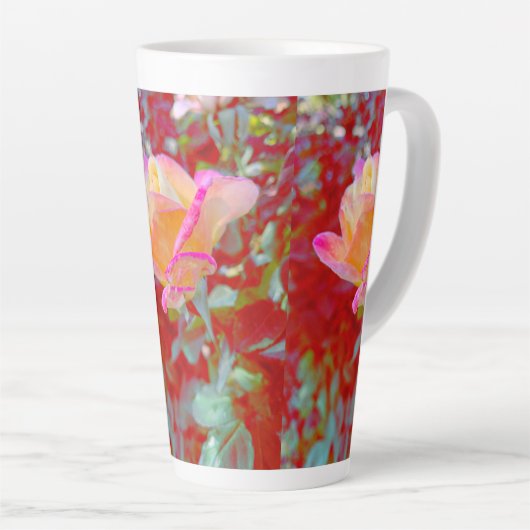 Rose Tall Latte Mug Milchtasse (Rechte Ecke)
