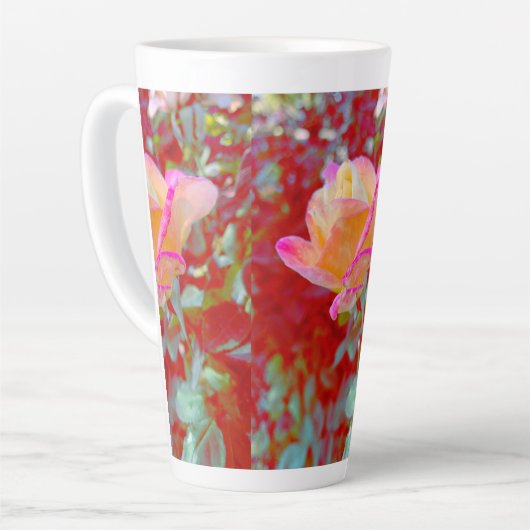 Rose Tall Latte Mug Milchtasse (Linke Ecke)