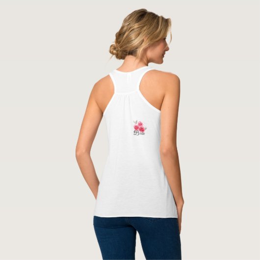 Rose Tank Top (Rückseite Vollansicht)