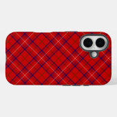 Rose Tartan Rot kariert Case-Mate iPhone Hülle (Rückseite (Horizontal))