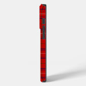 Rose Tartan Rot kariert Case-Mate iPhone Hülle (Rückseite / Links)