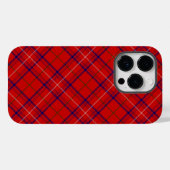Rose Tartan Rot kariert Case-Mate iPhone Hülle (Rückseite (Horizontal))
