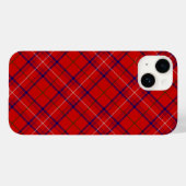 Rose Tartan Rot kariert Case-Mate iPhone Hülle (Rückseite (Horizontal))