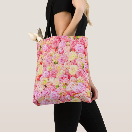Rose Tasche (Von Nahem)