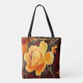 Rose Tasche (Rückseite)