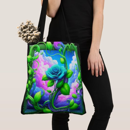 Rose Tasche (Von Nahem)