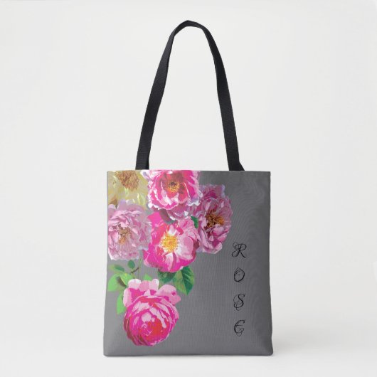Rose- Tasche (Vorderseite)