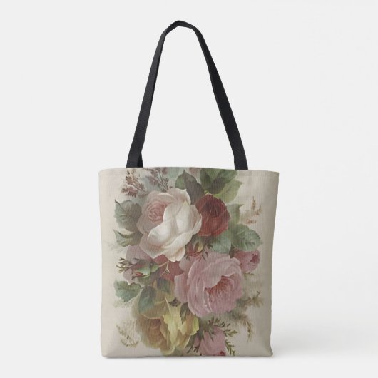 Rose Tasche (Rückseite)