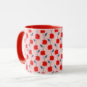 Rose Tasse (Vorderseite Links)
