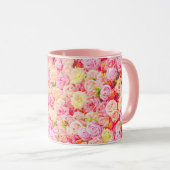 Rose Tasse (VorderseiteRechts)