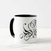 Rose Tasse (Vorderseite Links)
