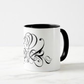 Rose Tasse (VorderseiteRechts)