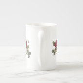 Rose Tasse (Rückseite)