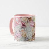 Rose Tasse (Vorderseite Links)