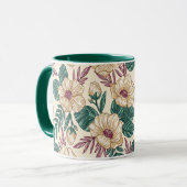 Rose Tasse (Vorderseite Links)