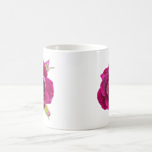Rose Tasse (Mittel)