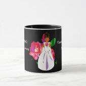 Rose-Tasse "Bride" - individuell anpassbar Tasse (Zentrum)