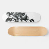Rose-Tätowierung Skateboard (Horizontal)