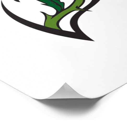 Rose Tattoo Design Poster (Ecke)