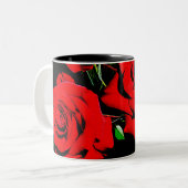 Rose Tea Tasse (Vorderseite Links)