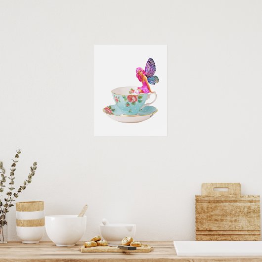 Rose, Teacup Fairy Poster (Küche)
