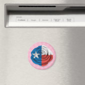 Rose Texas - Rosa Magnet (In Situ (Geschirrspüler))