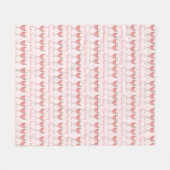 Rosé The Day Away Rosa Rose Glass Wein Lover Fleecedecke (Vorderseite (Horizontal))