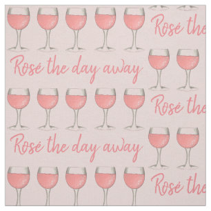 Rosé The Day Away Rosa Rose Glass Wein Lover Stoff