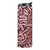 Rose Thermosbecher (Nach links gedreht)