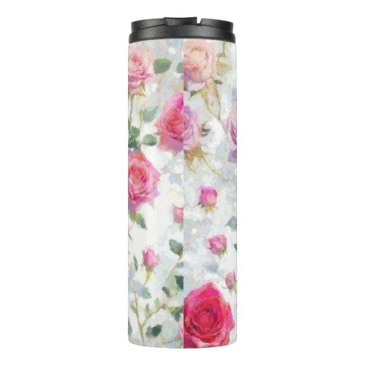 Rose Thermosbecher (Rückseite)