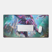 Rose Thorn Gaming Desk | Thema "niedlich Vampire" Schreibtischunterlage (Tastatur & Maus)