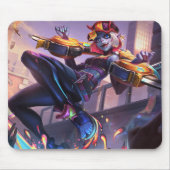 Rose Thorn Gaming Mousepad | Little Fury Monster (Vorne)