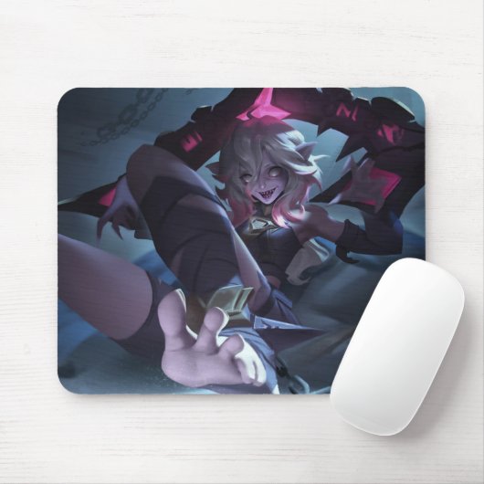 Rose Thorn Gaming Mousepad | Little Fury Monster (Mit Mouse)