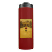 Rose Through the Crack: Back of the White House Thermosbecher (Vorderseite)