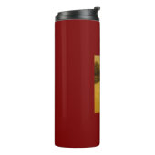 Rose Through the Crack: Back of the White House Thermosbecher (Nach links gedreht)