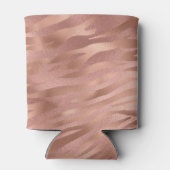 Rose Tiger Streifen Dosenkühler (Rückseite)