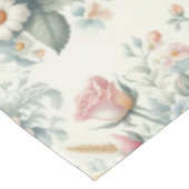 Rose Tischdecke (Schrägansicht)